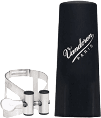 M/O PEWTER FINISH LIGATURE Bb WITH PLASTIC CAP - LC51PP