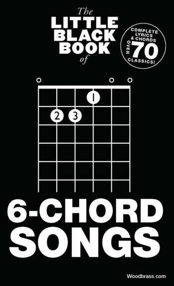 Wise Publications Little Black Book Of 6-chord Songs