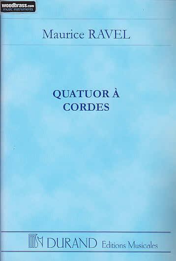 Durand Ravel M. - Quatuor Pour 2 Violons Alto Et Violoncelle - Conducteur