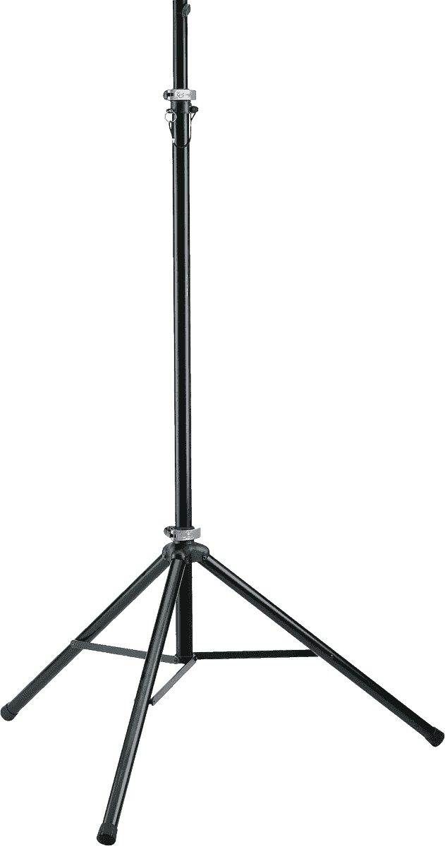 K&M 24625-000-35 LIGHTING STAND BLACK ANODIZED