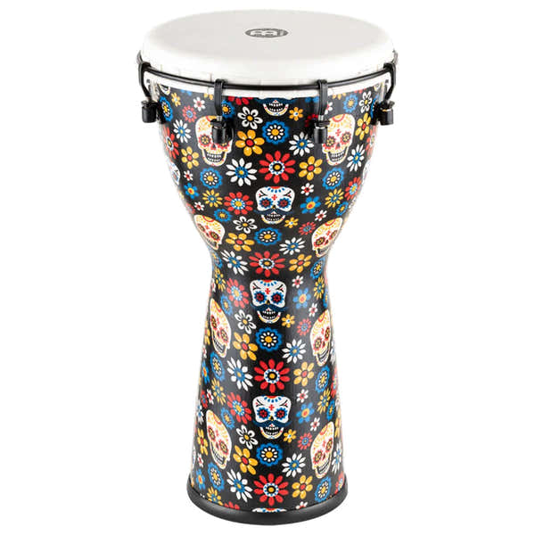 Meinl PERCUSSION 10" ALPINE SERIES DJEMBE SYNTHETIC HEAD DAY OF THE DEAD