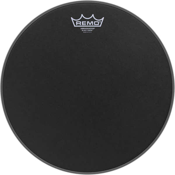 Remo BA-0813-ES - BLACK SUEDE AMBASSADOR 13