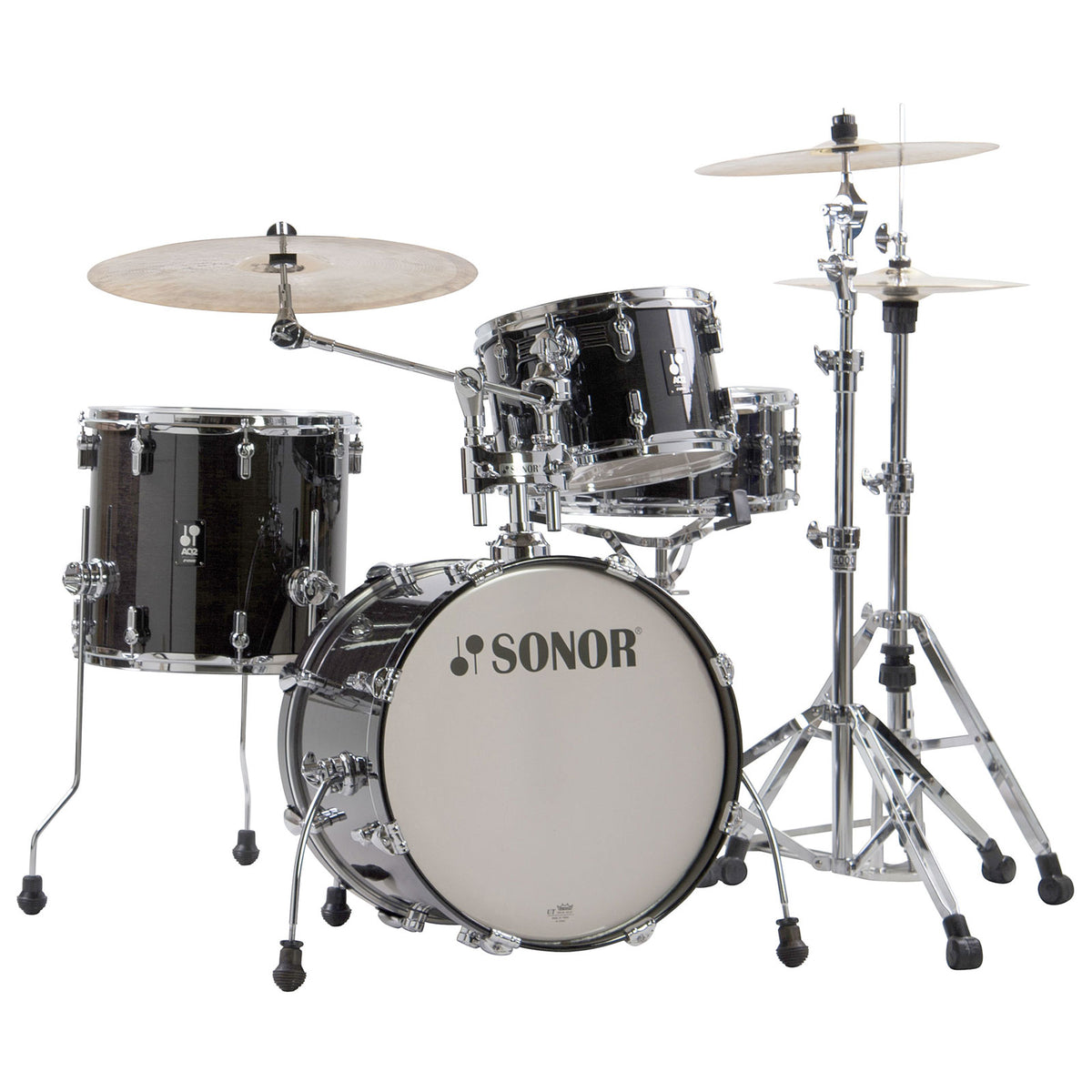 Sonor AQ2 Bop Esdoorn Transparante Beits Zwart 13114