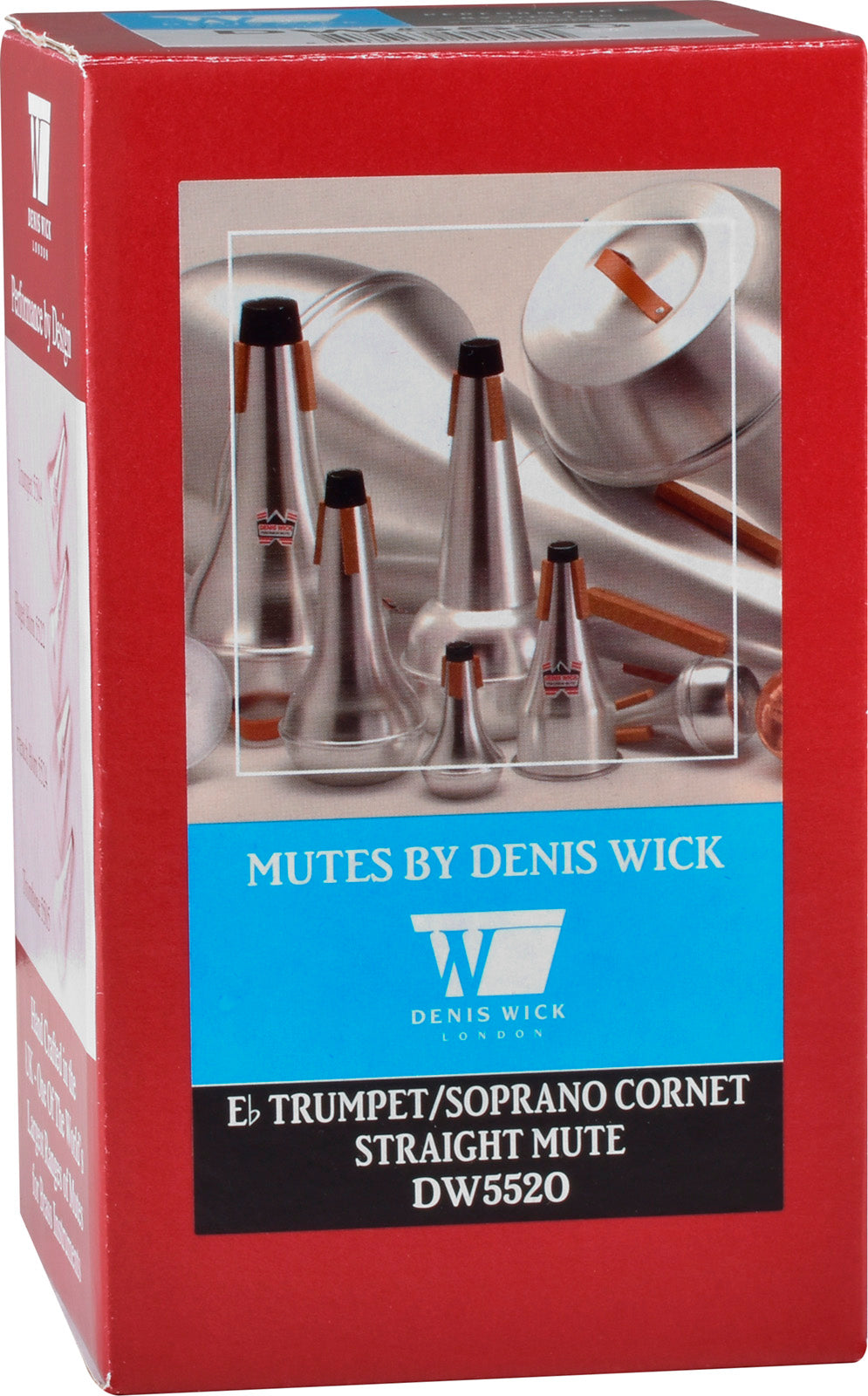 DW5520 STRAIGHT MUTE VOOR TROMPET IN D EN CORNET E-FLAT