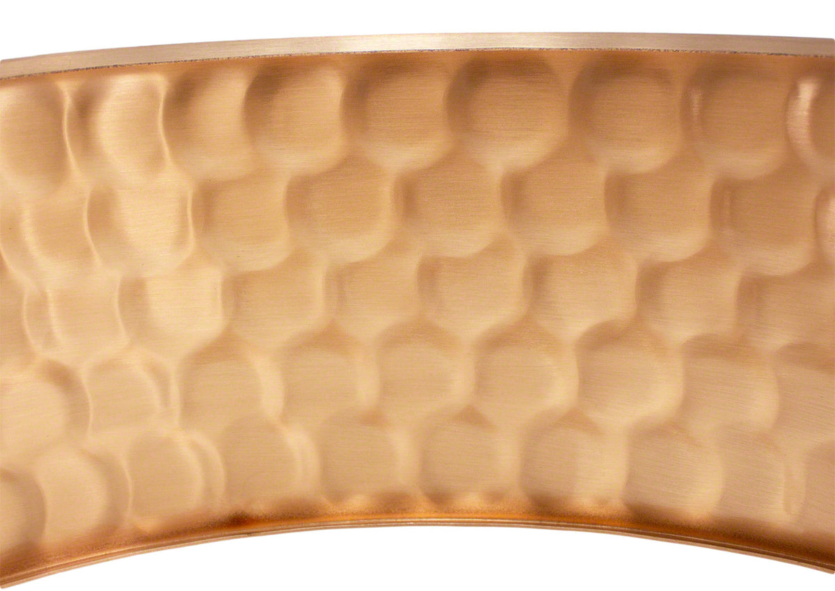 SHBZ1405 14" X 5" Gehamerde bronzen ketel Snaredrum