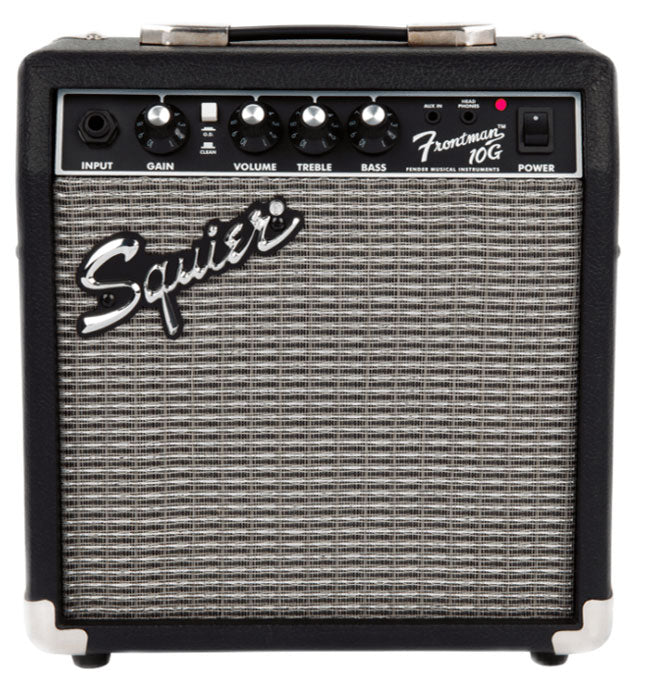 Stratocaster Sonic Pack MN Zwart