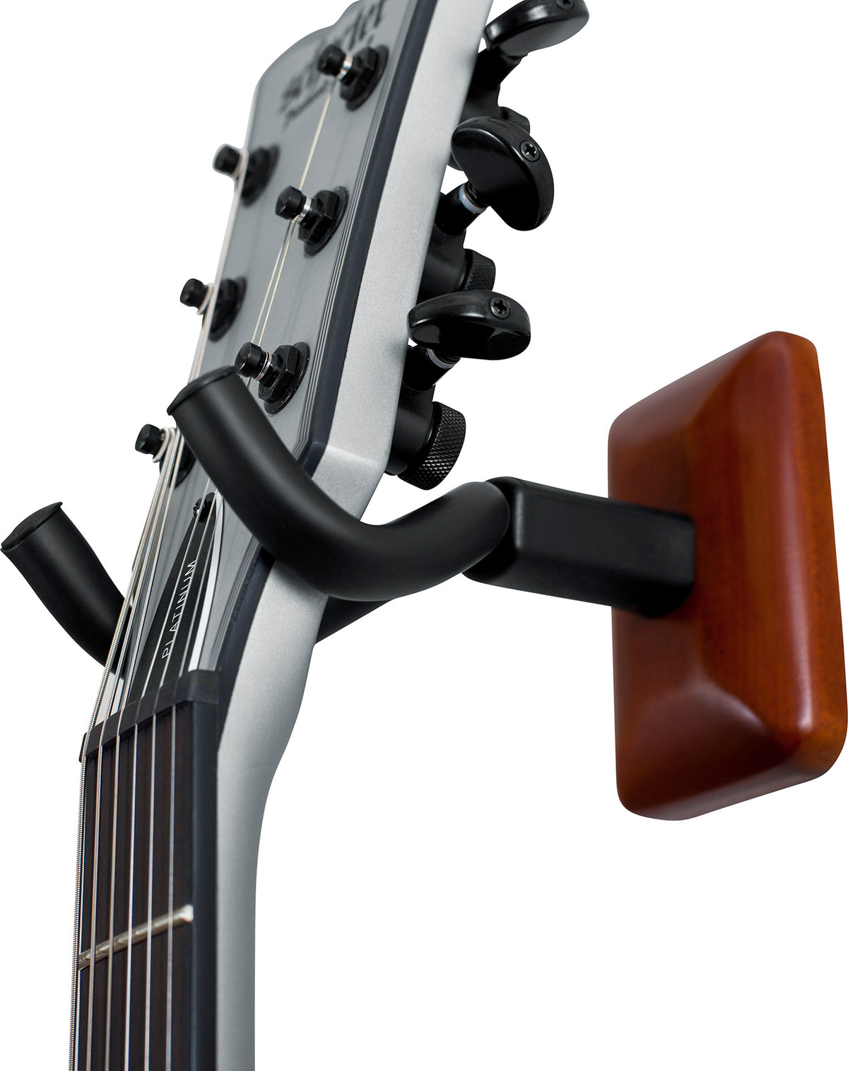 Mahogany Wall Mount Guitar Hanger