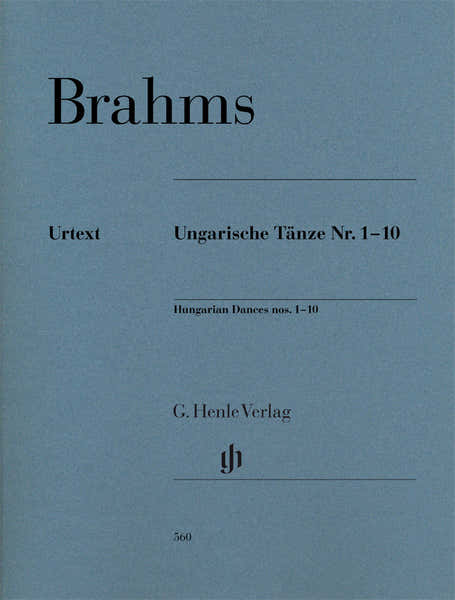 Henle Verlag Brahms J. - Hungarian Dances 1-10