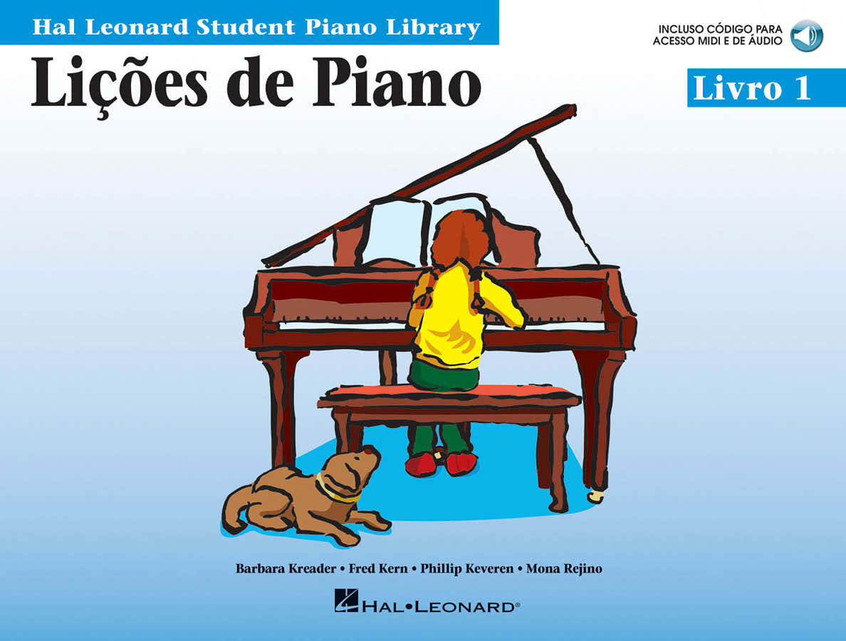 Piano Lessons Book 1 - Portuguese Edition