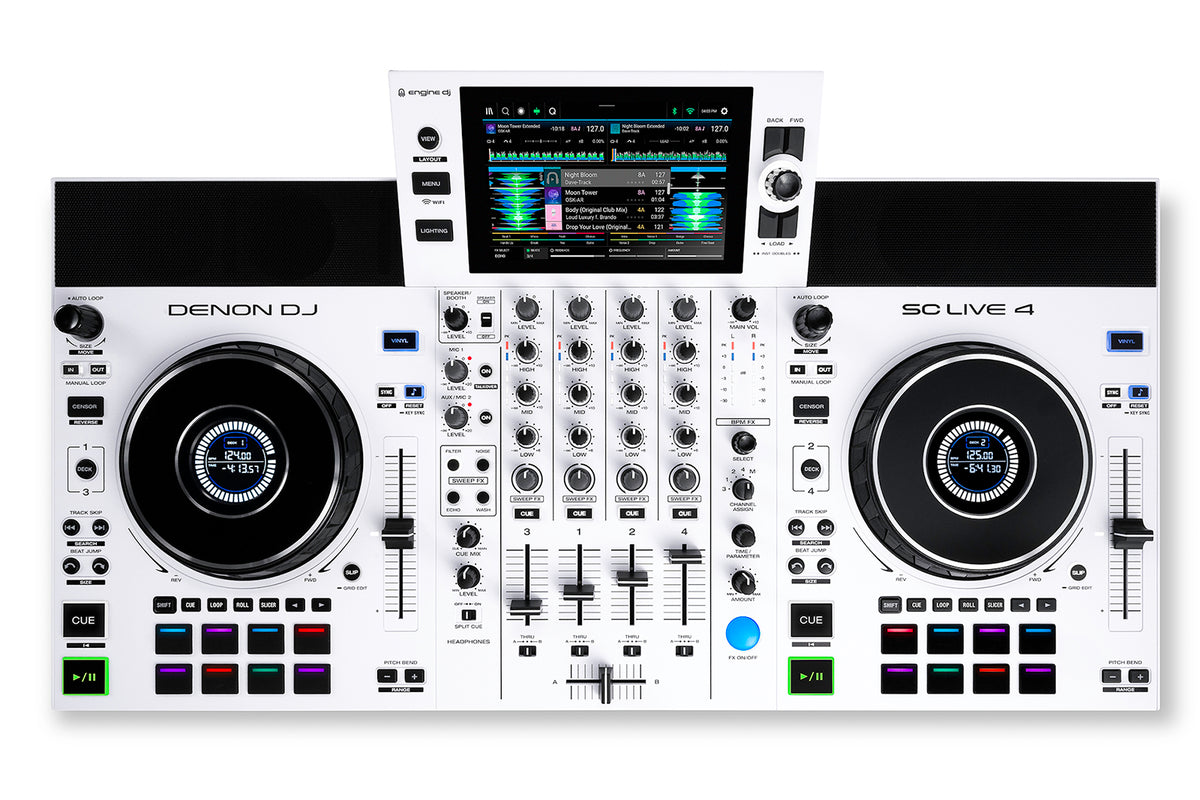 Denon DJ SC LIVE 4aaaaaSC Live 4 White Edition