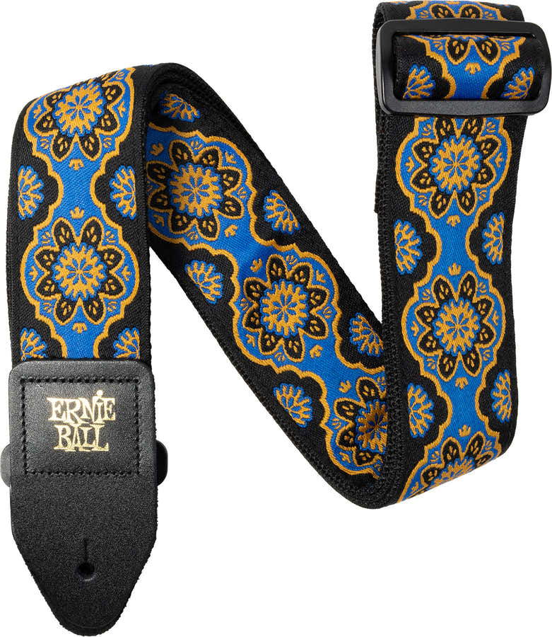Jacquard Kaleidoscoopblauw