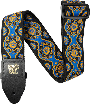 Jacquard Kaleidoscoopblauw