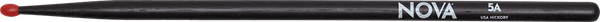 Vic Firth N5ANB - HICKORY 5A BLACK NYLON TIP