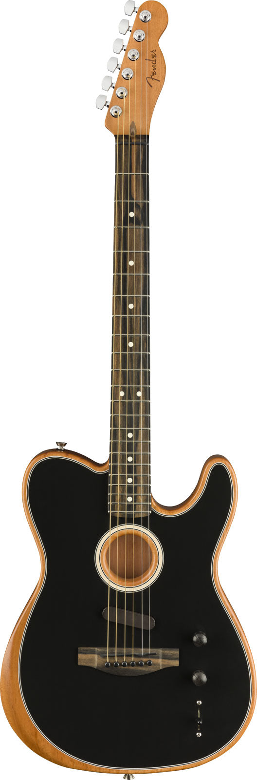 Fender Telecaster American Acoustasonic Ebo Zwart