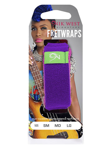 FretWraps Signature Nik West Paars – Medium