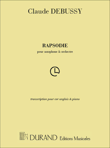 Rhapsodie - Pour Saxophone Et Orchestre