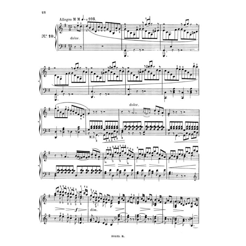 Dizi F.J. - Etudes (48) Vol.1 - Harpe