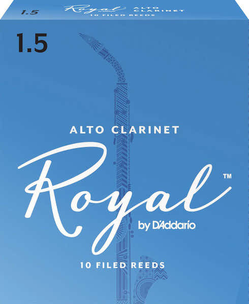 D'addario - Rico RDB1015 - RICO ROYAL ALTKLARINET RIETEN 1.5 AANTAL PER VERPAKKING 10