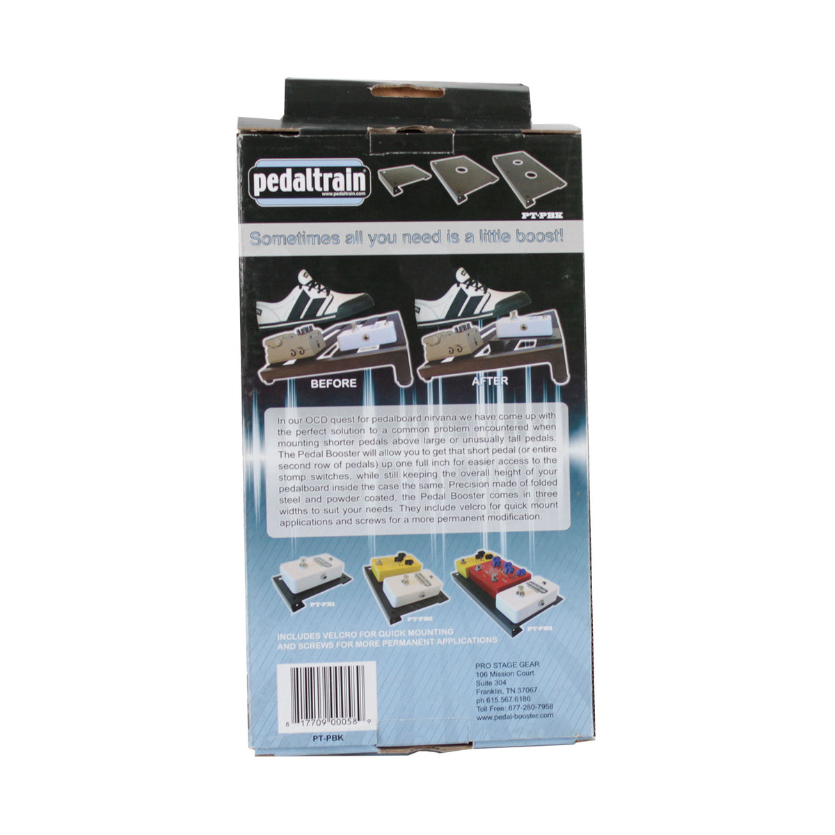3-PACK PEDAL-BOOSTER KIT