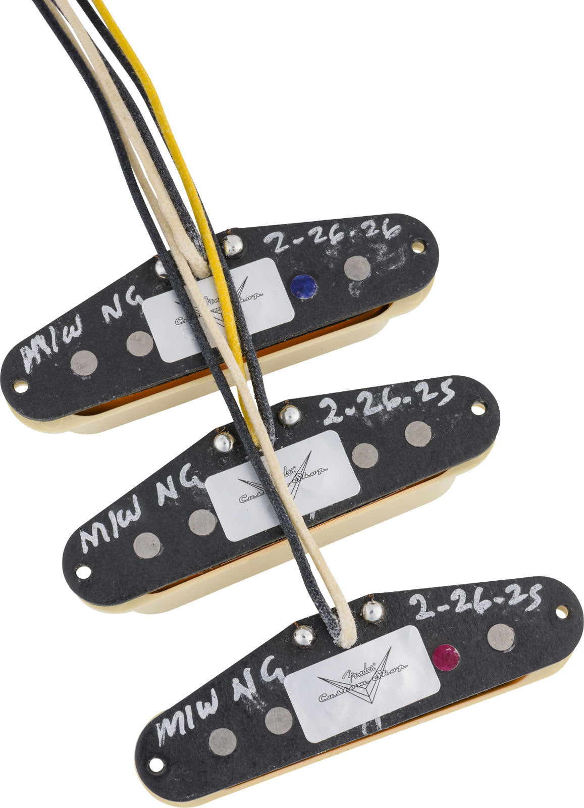 Custom Shop Dual Mag II Stratocaster Set van 3 elementen
