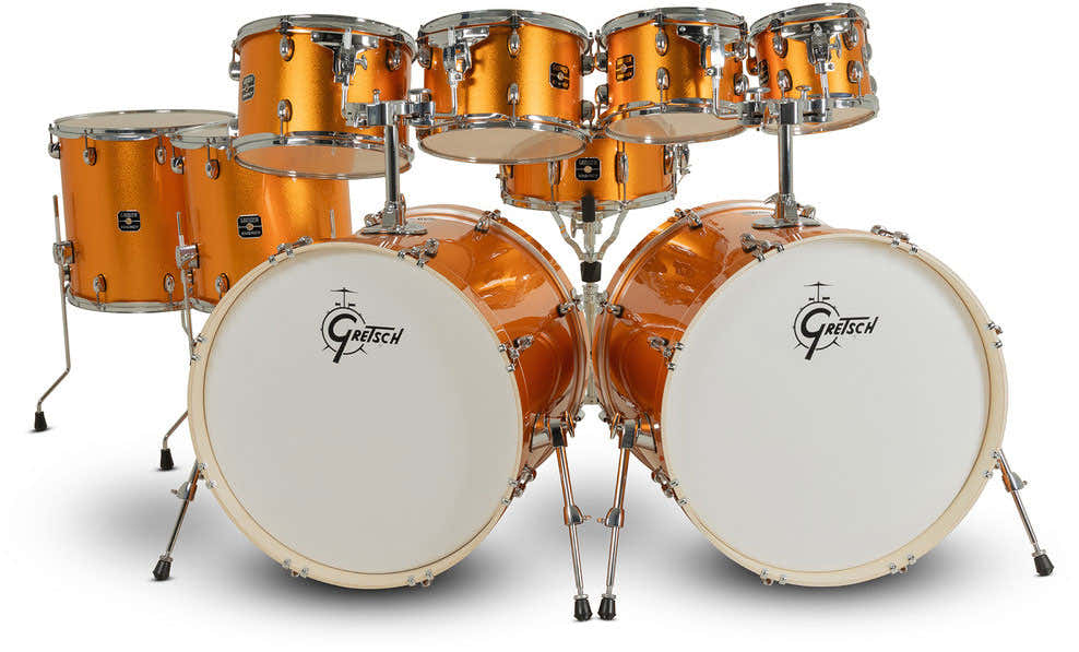 Drumstel Energy Orange Sparkle