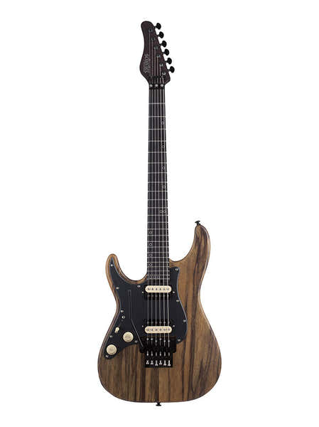 Schecter Ss Exotische Sunvalley Lh Black Limba