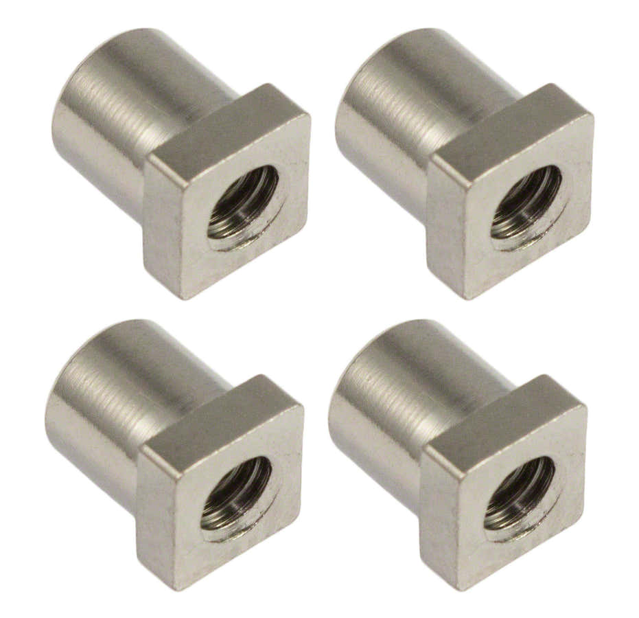 SN-SQ-10B - Schoorsteen 10mm Vierkante Kop - Messing (X4)