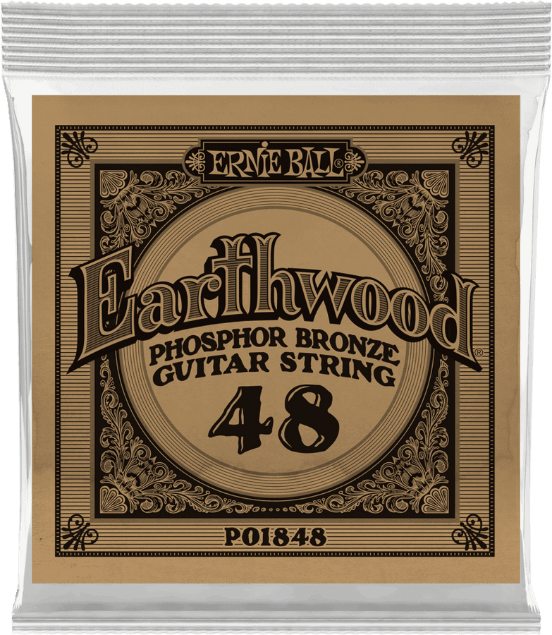 .048 EARTHWOOD PHOSPHOR BRONZE ACOUSTIC GUITAR STRINGS