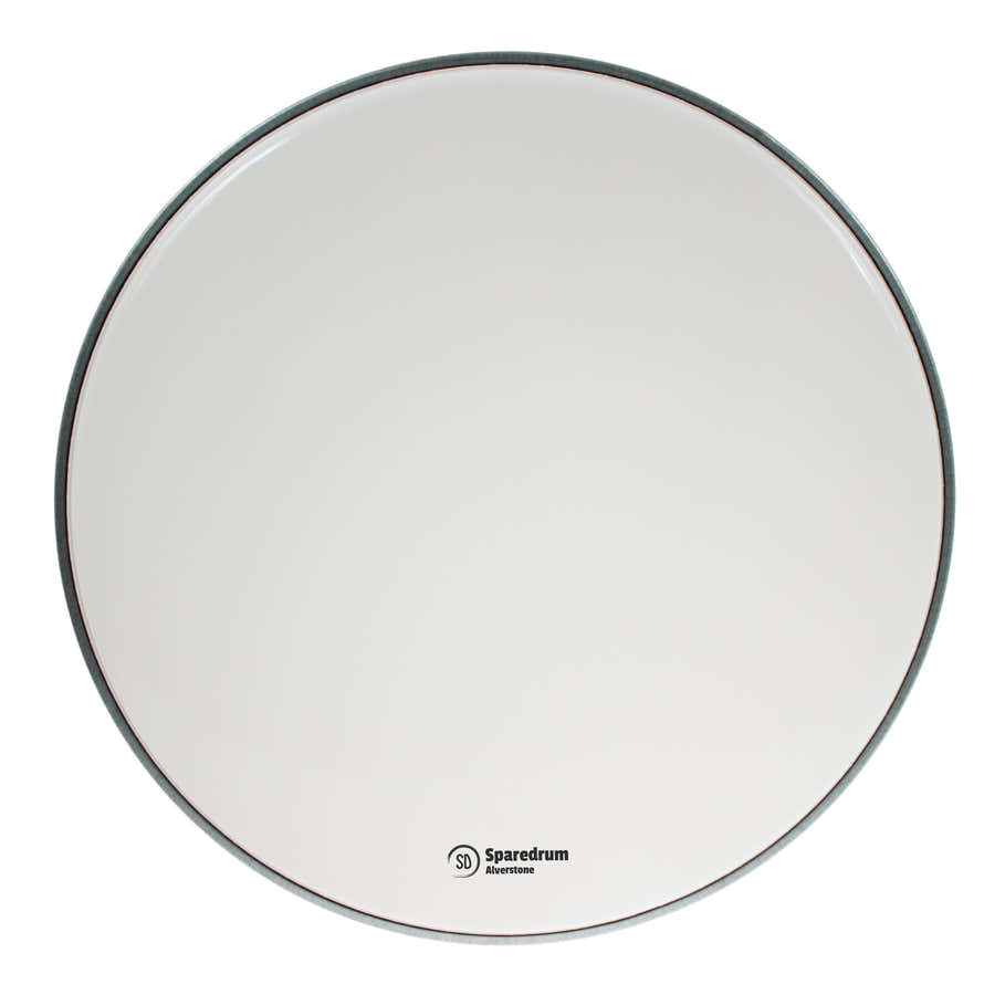 AS14SW - 14" ALVERSTONE 1-PLY SMOOTH WHITE DRUMHEAD - 10 MIL