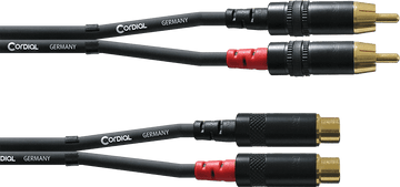 Audiokabel RCA Mannelijk/Vrouwelijk 3 M