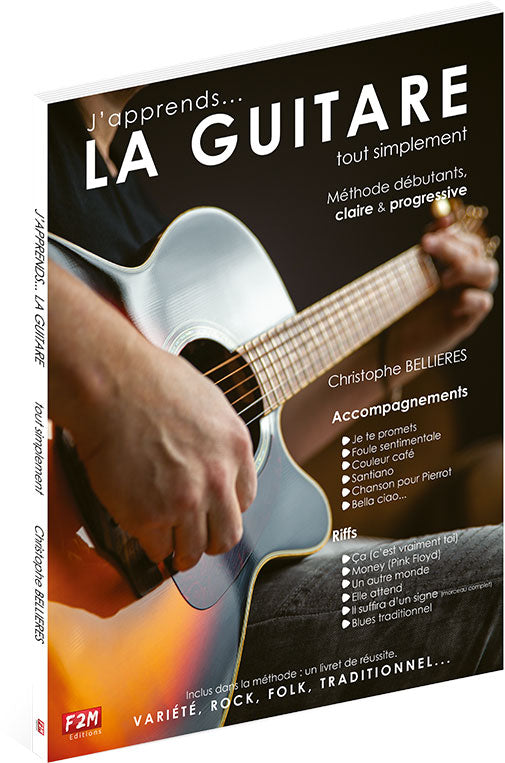 F2M Editions J'apprends La Guitare Tout Simplement