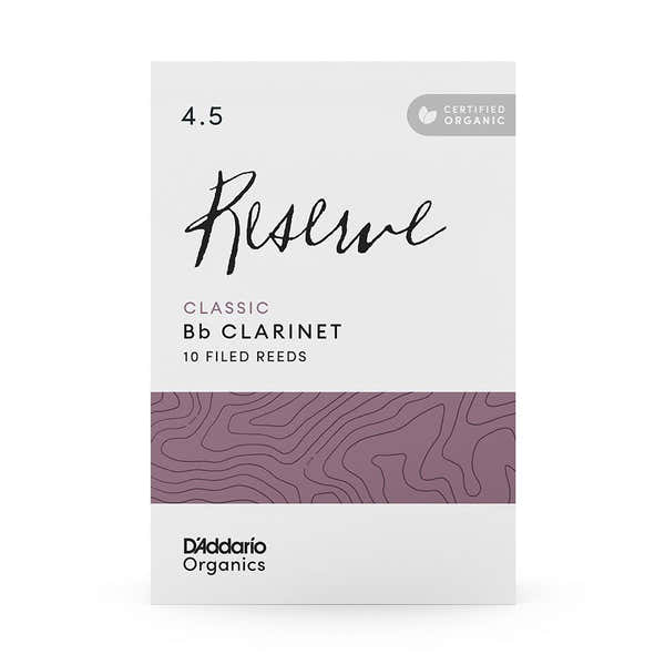 D'addario - Rico ORGANIC RESERVE CLASSIC 4,5 - CLARINET BB