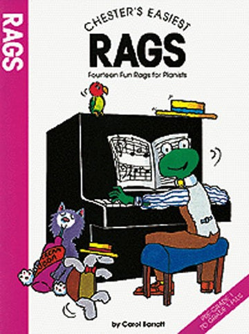 CHESTER'S EASIEST RAGS - FOURTEEN FUN RAGS FOR PIANISTS - PIANO SOLO