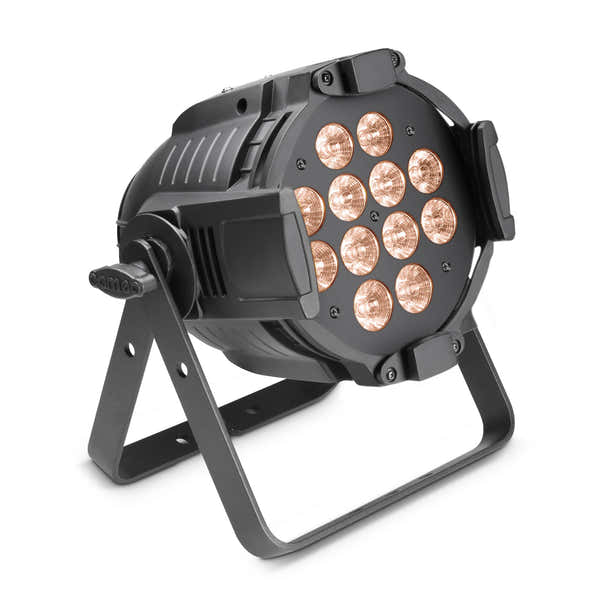 Cameo P ST DTW - STUDIO PAR 12 X 10 W TRI-LED MET VARIABEL WIT LICHT EN DIM-TO-WARM REGELING