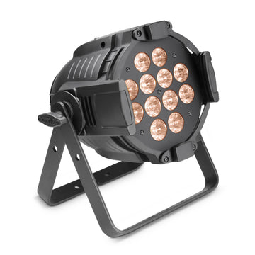 P ST DTW - STUDIO PAR 12 X 10 W TRI-LED MET VARIABEL WIT LICHT EN DIM-TO-WARM REGELING