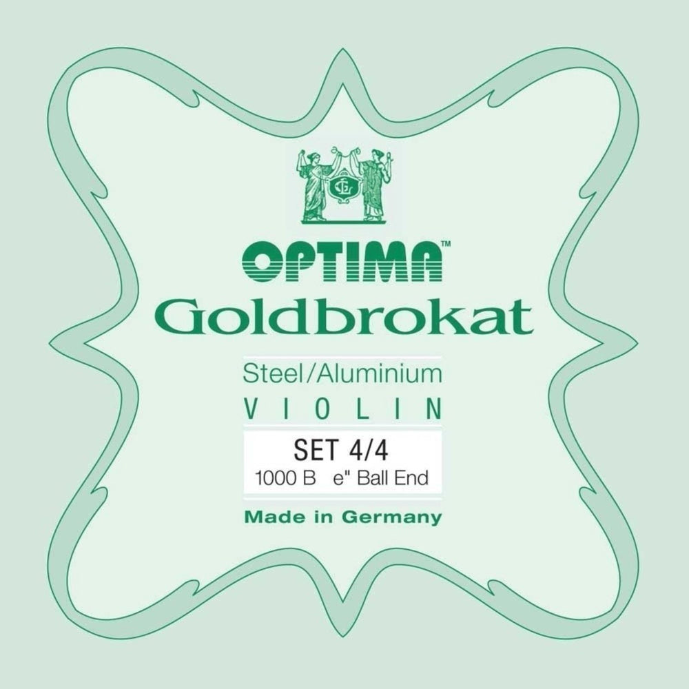 STRINGS OPTIMA VIOLIN LENZNER GOLDBROKAT VIOLIN SET 4/4 1000B