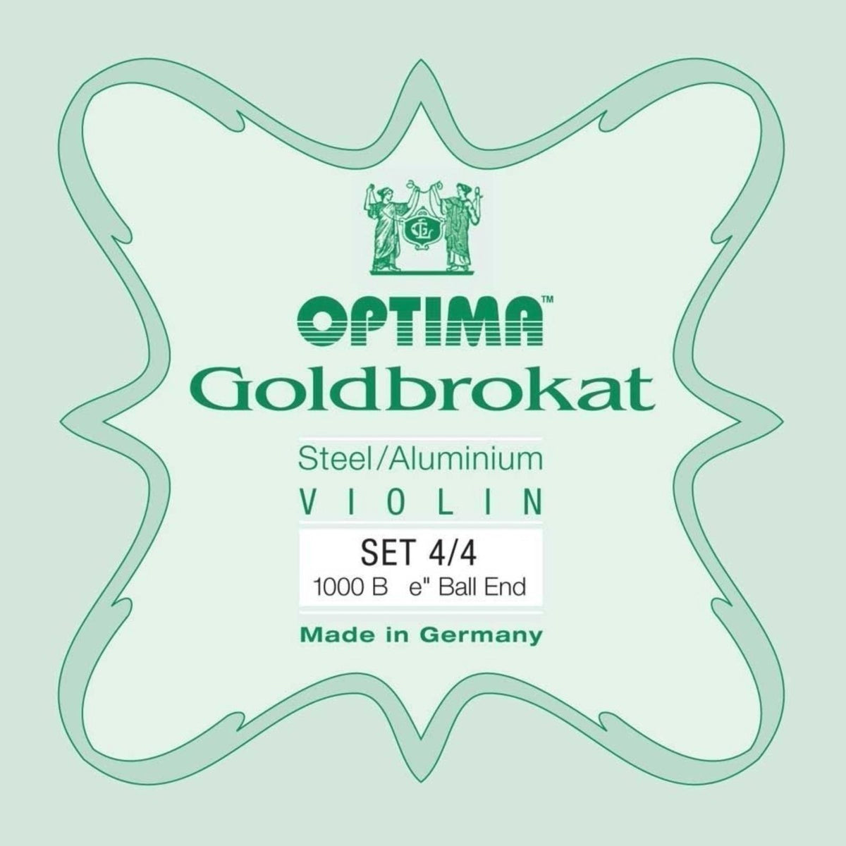 STRINGS OPTIMA VIOLIN LENZNER GOLDBROKAT VIOLIN SET 4/4 1000B