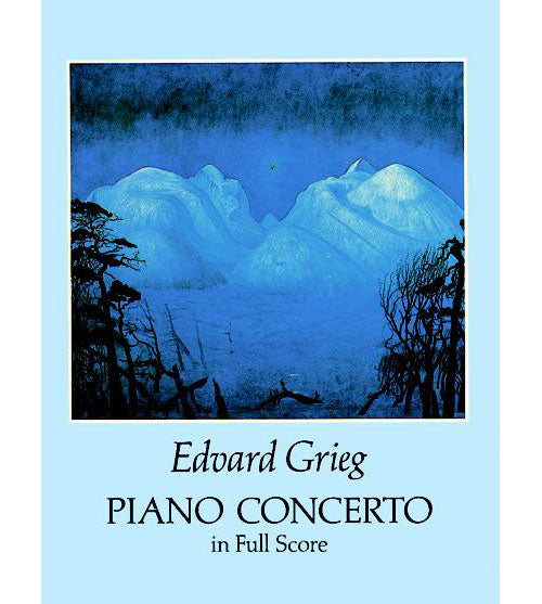 Dover Grieg Edvard - Piano Concerto In Full Score - Orchestra