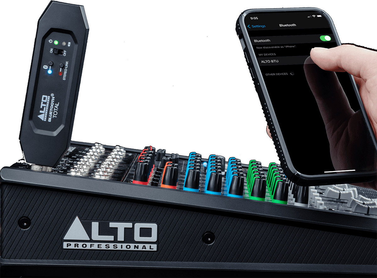 BLUETOOTHTOTAL MK2 - BLUETOOTH XLR-ONTVANGER
