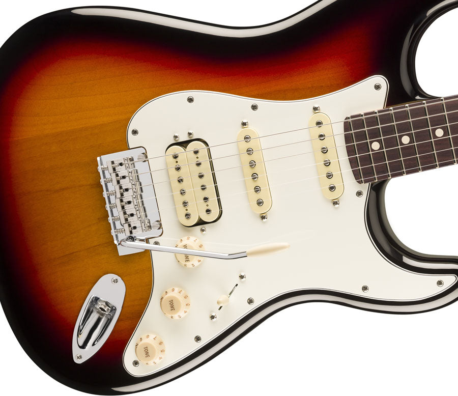 Stratocaster HSS Player II RW 3-kleurige Sunburst