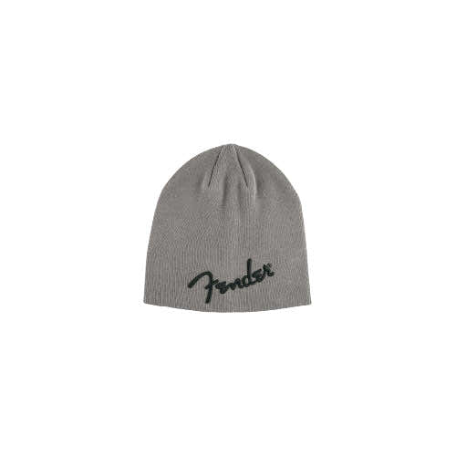 Fender Logo Beanie Charcoal Heather Gray One Size