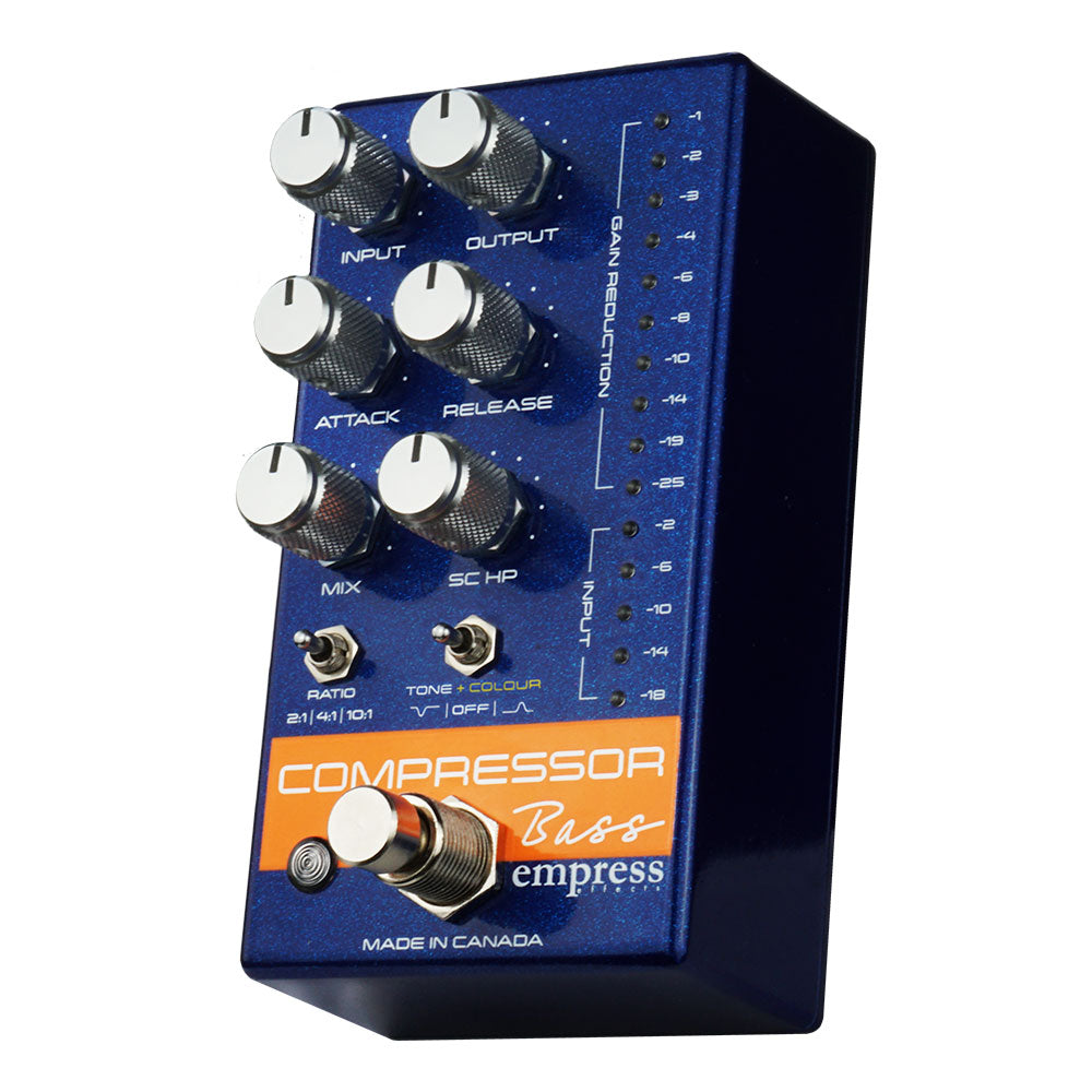 Bascompressor blauw