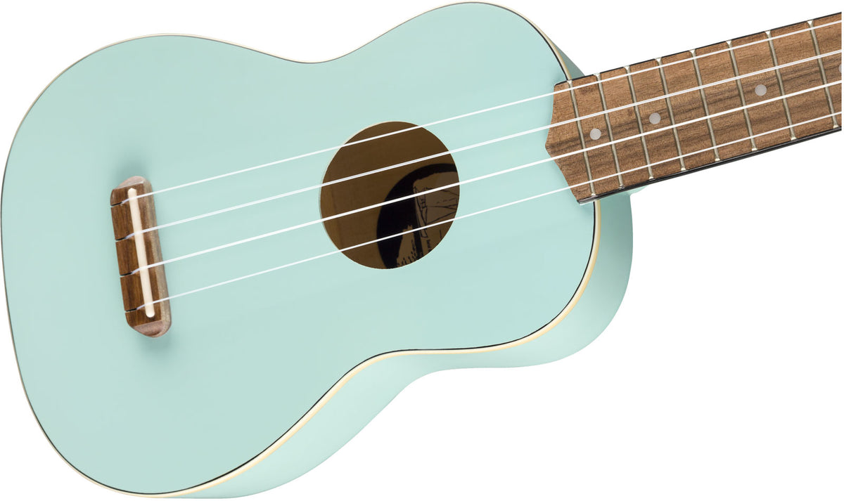 Venice sopraan-ukelele WN Daphneblauw