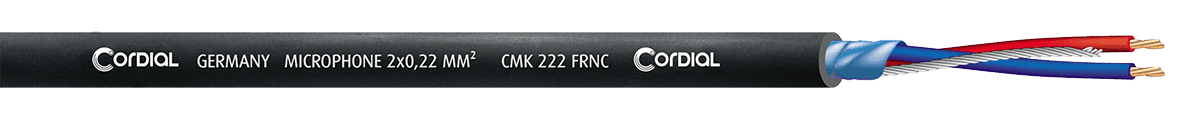 Cordial MICRO INSTALLATION CABLE REEL 2 X 0,22MM 100M FRNC