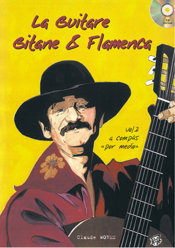 Worms Claude - Guitare Gitane & Flamenca + Cd Vol.2 - Guitare T