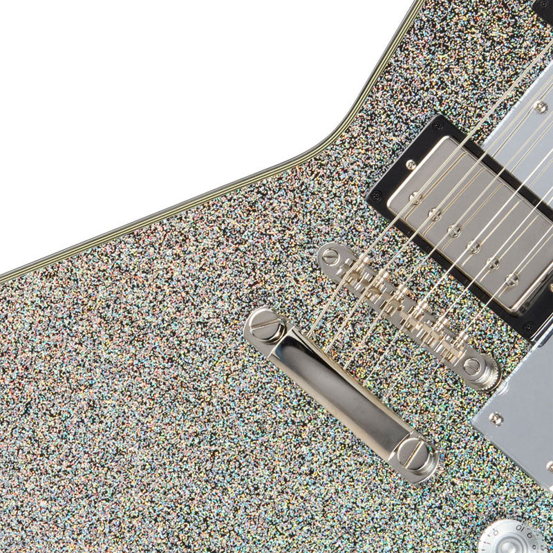 Explorer Custom Signature Lzzy Hale Zwarte Diamant Holografische Glans IBG