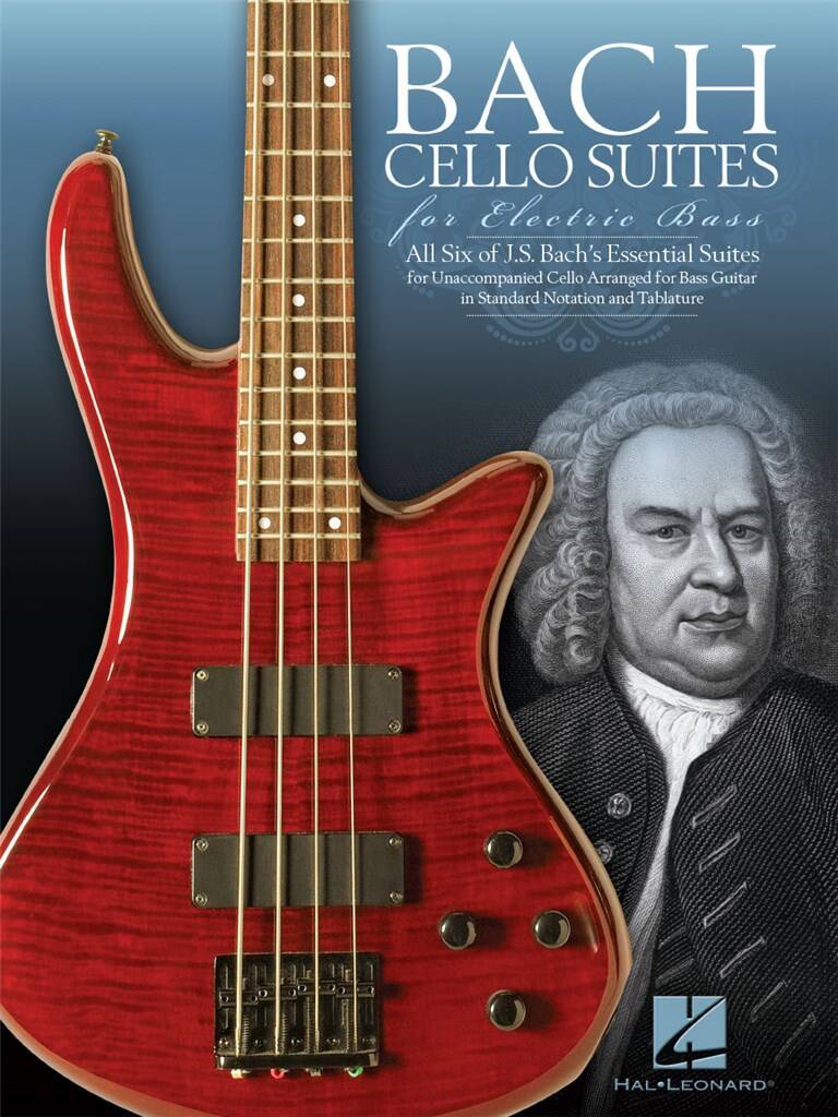 Hal Leonard Bach J.S. - Cello Suites for Electric Bass