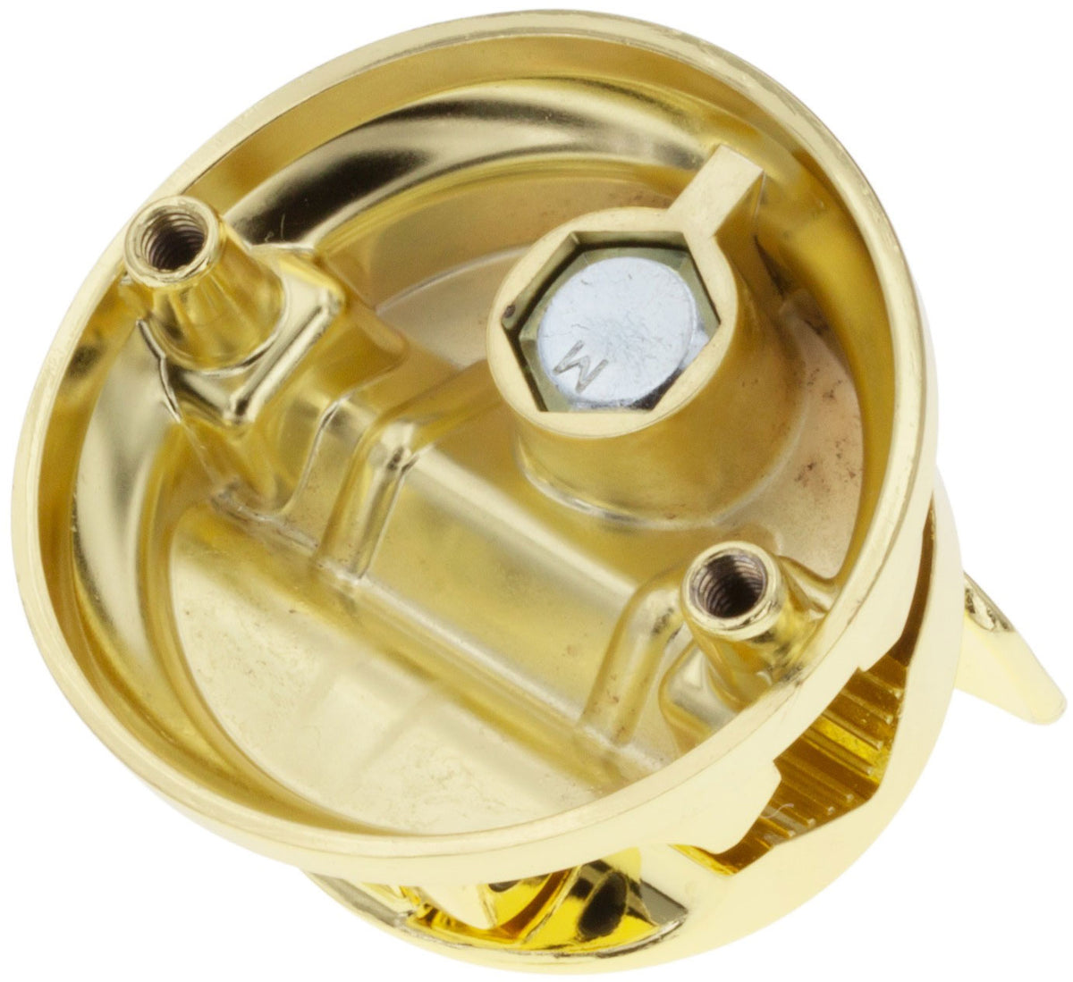 TB5BR - Ronde Deluxe Tom / Floortomhouder 50mm - Messing (x1)