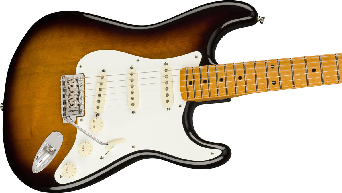 Stratocaster 1954 Virginia Signature Eric Johnson MN 2-kleuren-Sunburst