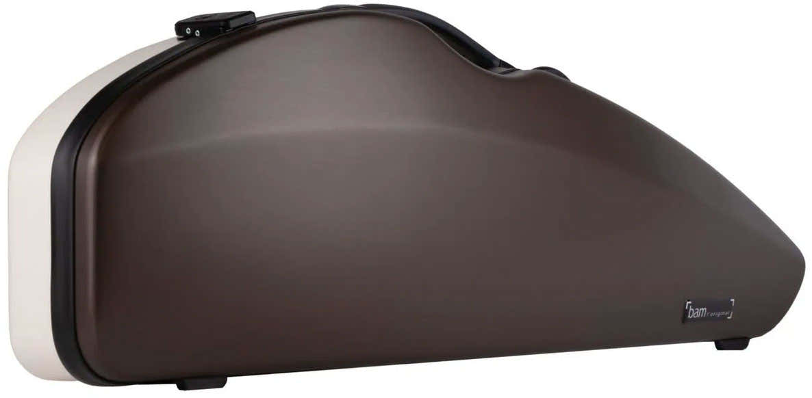 Vioolkoffer 4/4 Hightech Snoepje - Bruin/Wit